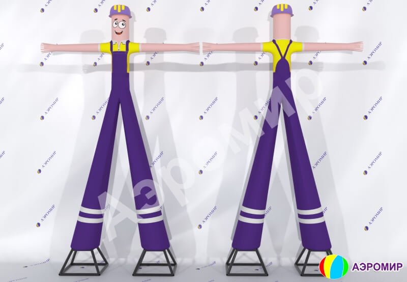 Аэромен на двух ногах — строитель для отраслей услуг, товаров и инструментов