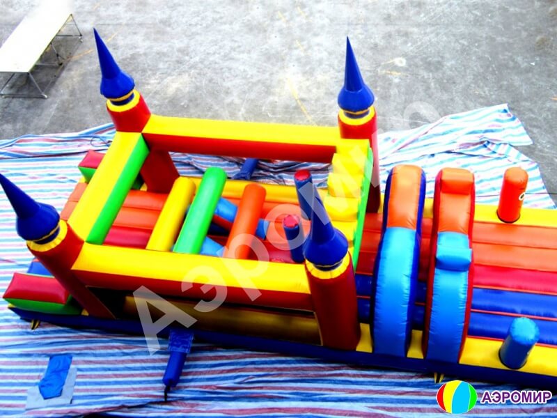 Надувная полоса препятствий СНП-23