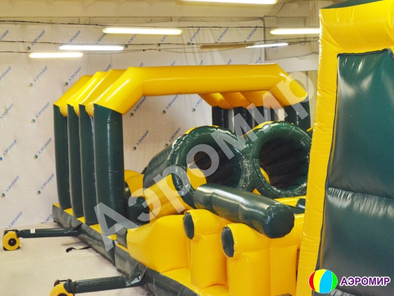 Надувная полоса препятствий СНП-11